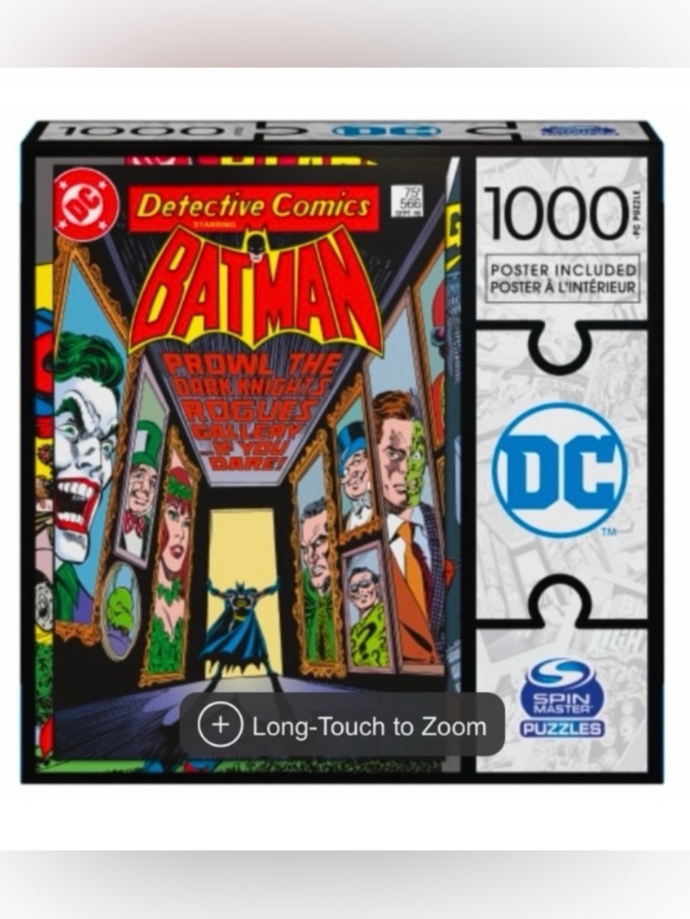 DC Batman Comic Art 1000 pc Puzzle and Poster